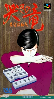 Naki no Ryuu - Mahjong Hishouden (Japan) box cover front